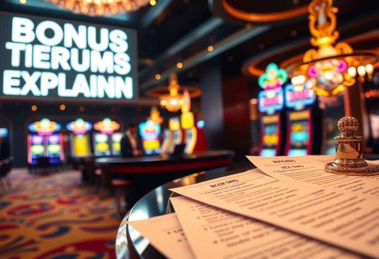 Common Casino Bonus Terms Explained For Beginners